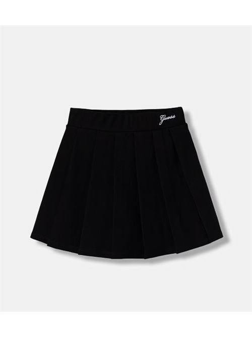 punto milano mini skirt GUESS | J6GD39 KAUH0JBLK